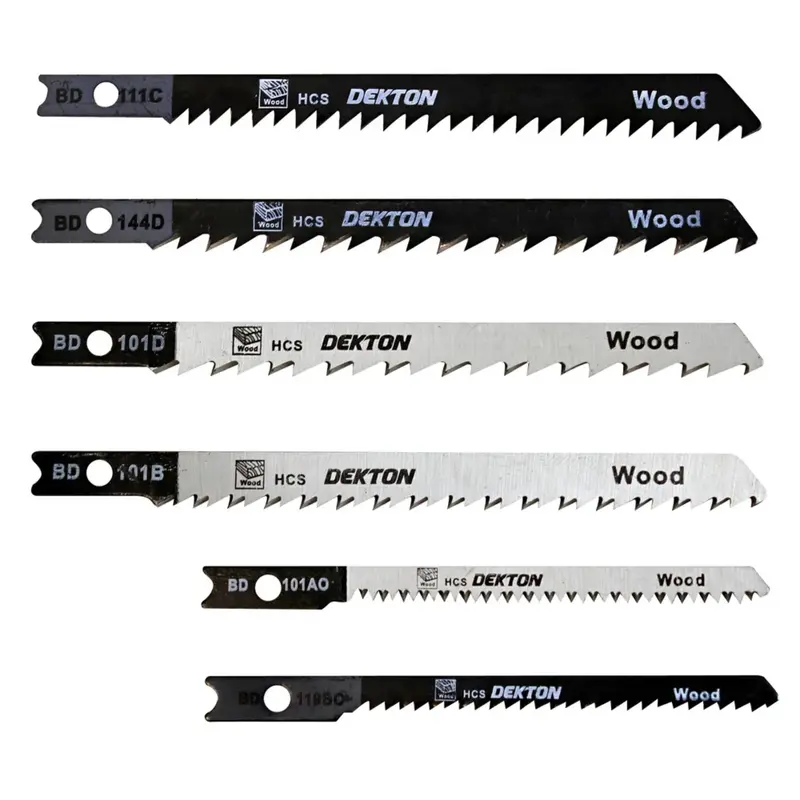 Dekton 10Pc Jigsaw Blade B & D Style Set 1