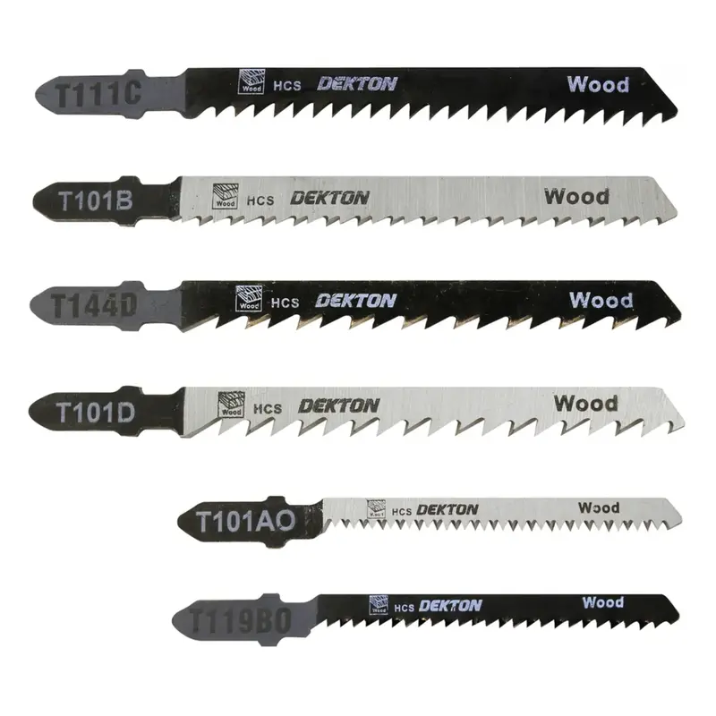 Dekton 10Pc Jigsaw Blade T Type Set 1
