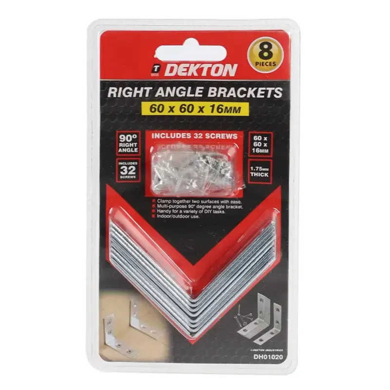 Dekton 10Pc Right Angle Bracket 2