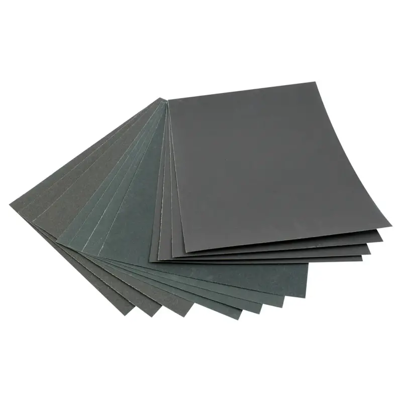 Dekton 10Pc Wet & Dry Assorted Sandpaper 230Mm X 280Mm - Medium, Fine & Extra Fine 1