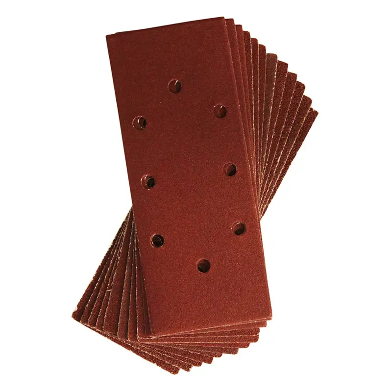 Dekton 12Pc Hook And Loop Mixed Orbital Sanding Sheets 93Mm X 230Mm - Assorted Grit 1