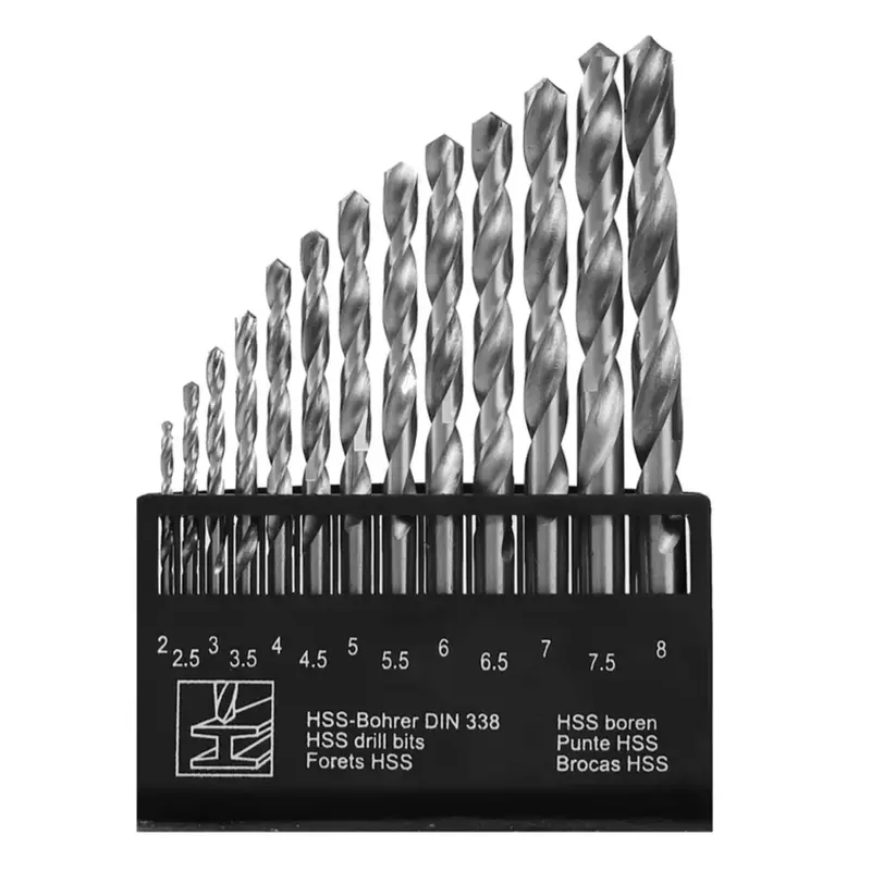 Dekton 13Pc Hss Drill Set Pro 2-8Mm 1