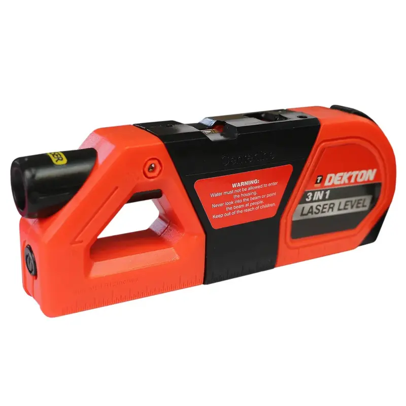 Dekton 3-In-1 Laser Level With Measure 1