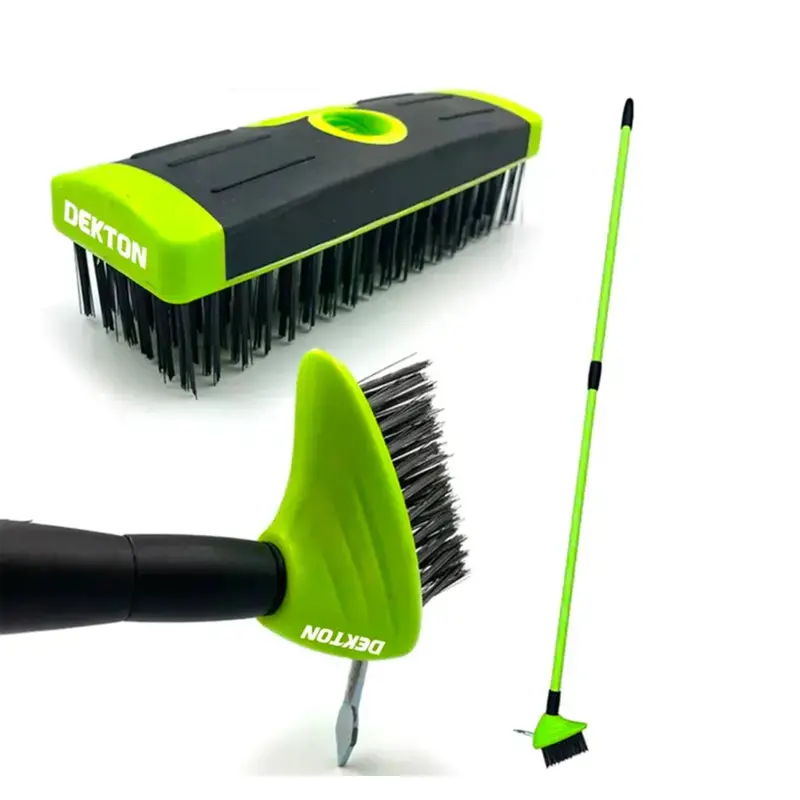 Dekton 3-In-1 Weed Removal Brush Set 1