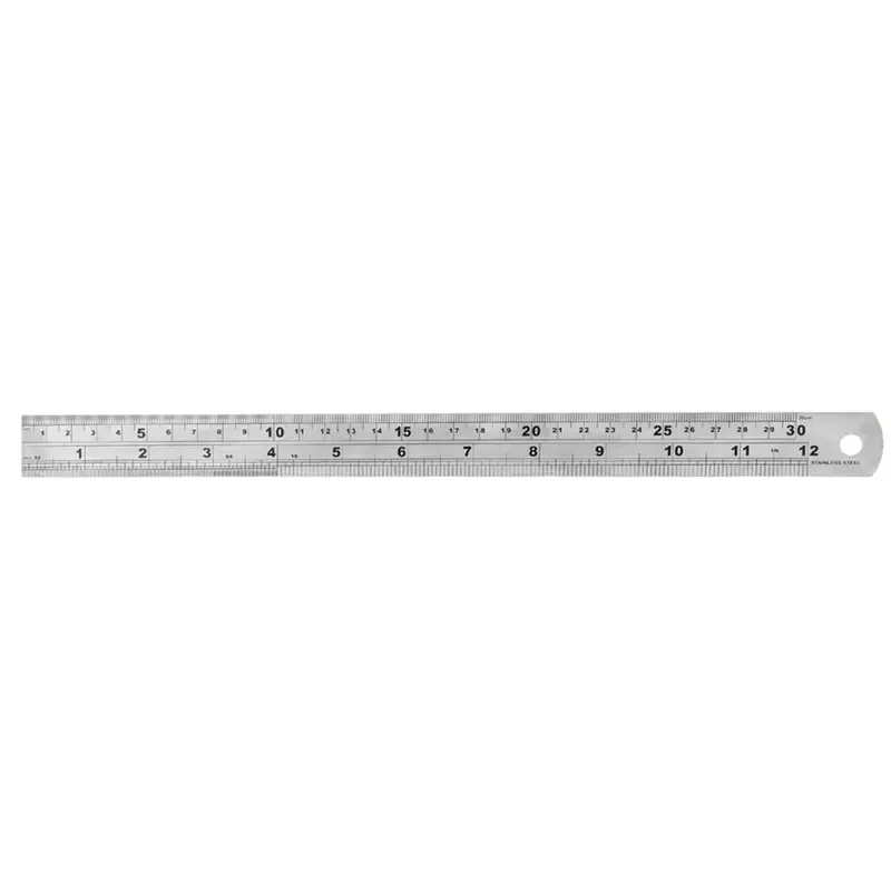 Dekton 300Mm Stainless Steel Ruler 1