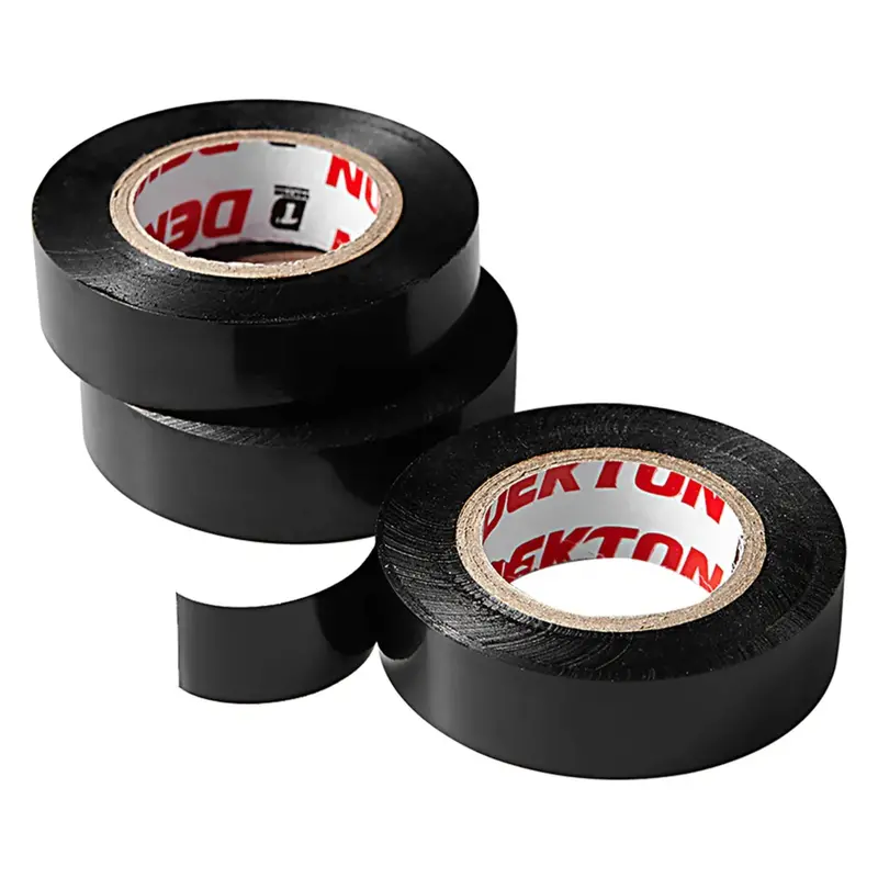 Dekton 3Pc Pvc 13M Tape Set - Black 1