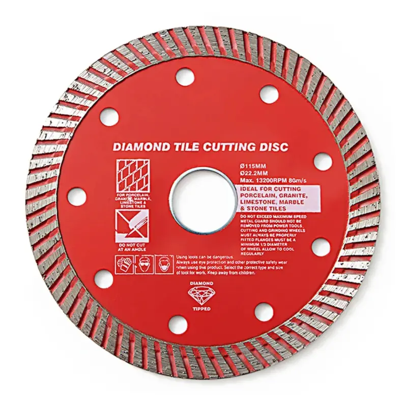 Dekton 4.5" Diamond Tile Cutting Disc 1
