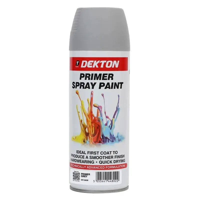 Dekton 400Ml Primer Spray Paint Grey 1