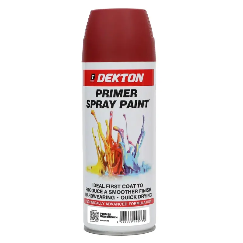 Dekton 400Ml Primer Spray Paint Red/Brown 1