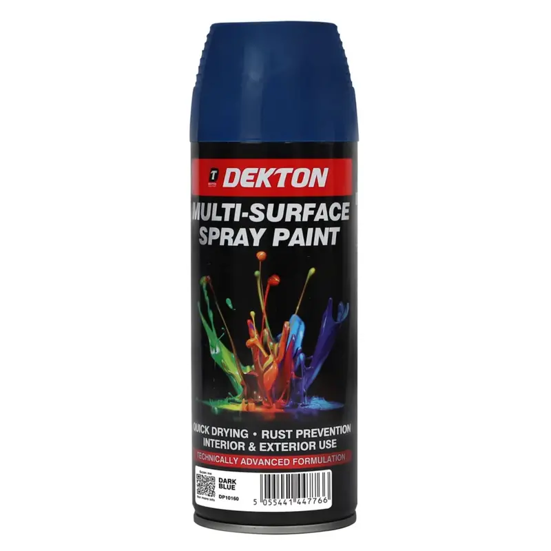 Dekton 400Ml Spray Paint Dark Blue 1