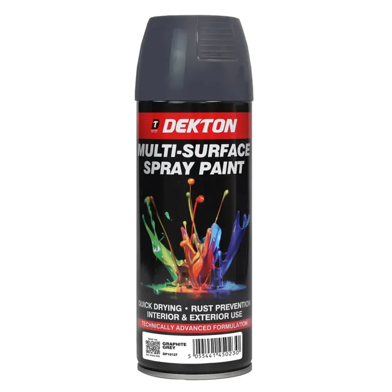 Dekton 400Ml Spray Paint Graphite Grey 1
