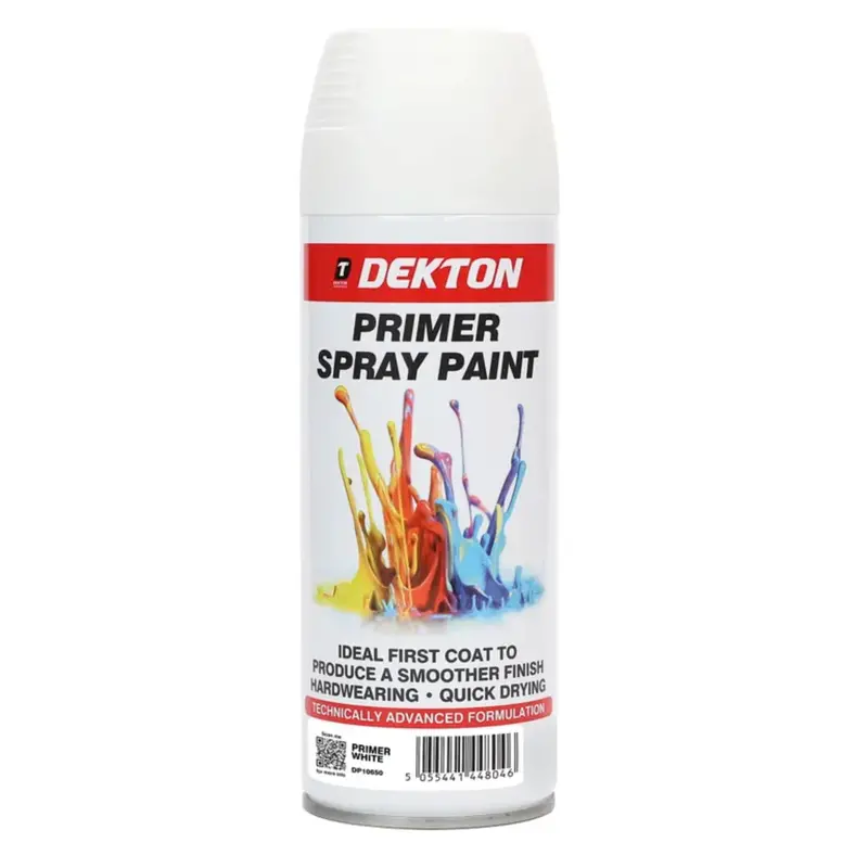 Dekton 400Ml Spray Paint Primer White 1