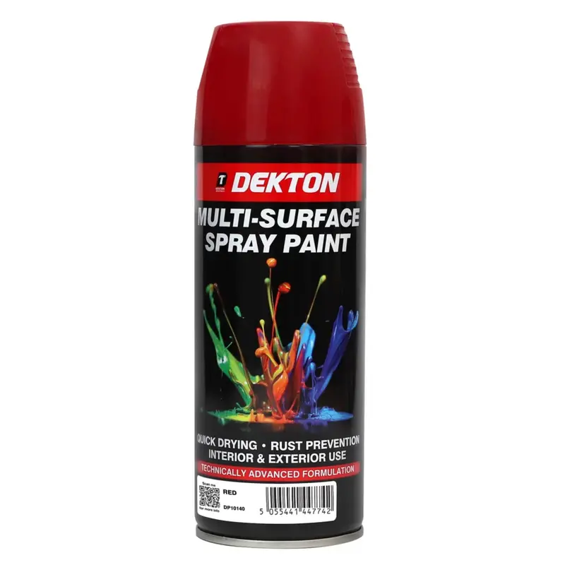 Dekton 400Ml Spray Paint Red 1