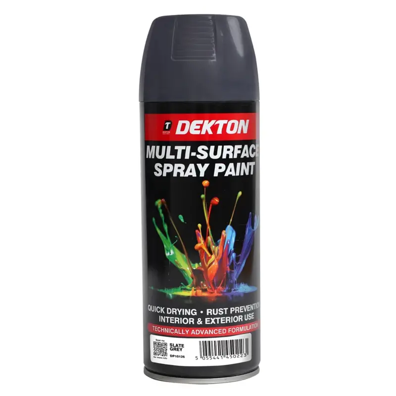 Dekton 400Ml Spray Paint Slate Grey 1