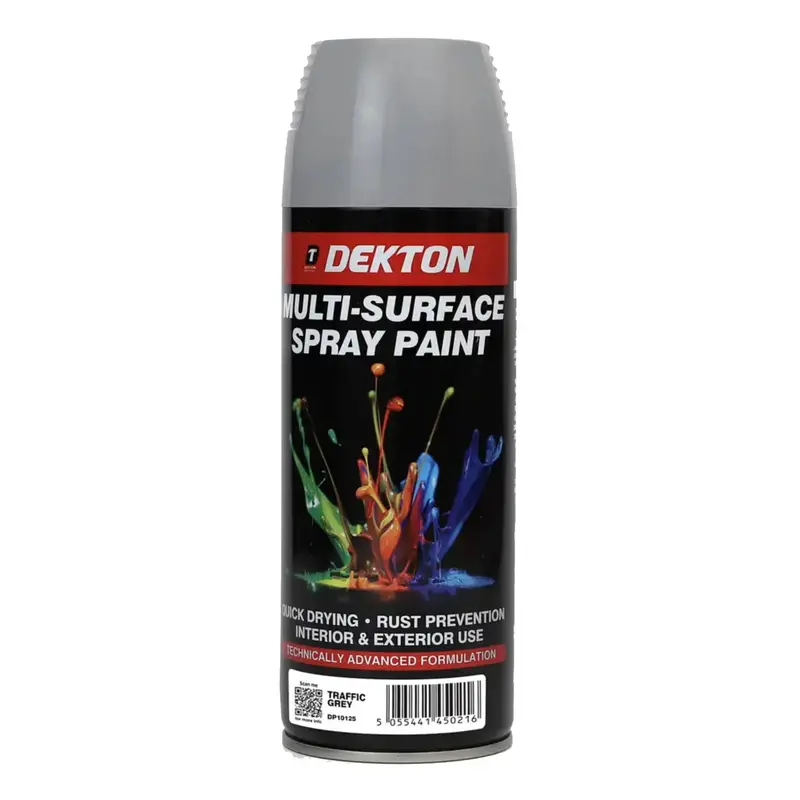 Dekton 400Ml Spray Paint Traffic Grey 1