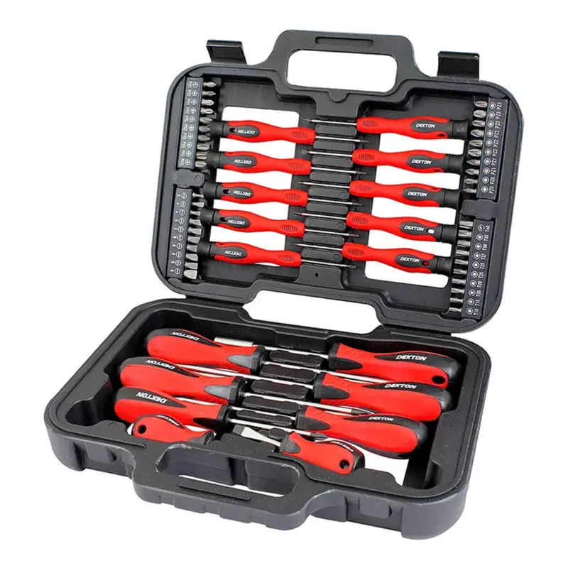 Dekton 58Pc Screwdriver And Bit Set 1