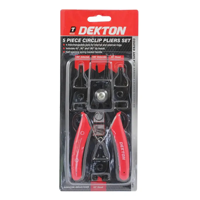 Dekton 5Pc Circlip Pliers Set 2