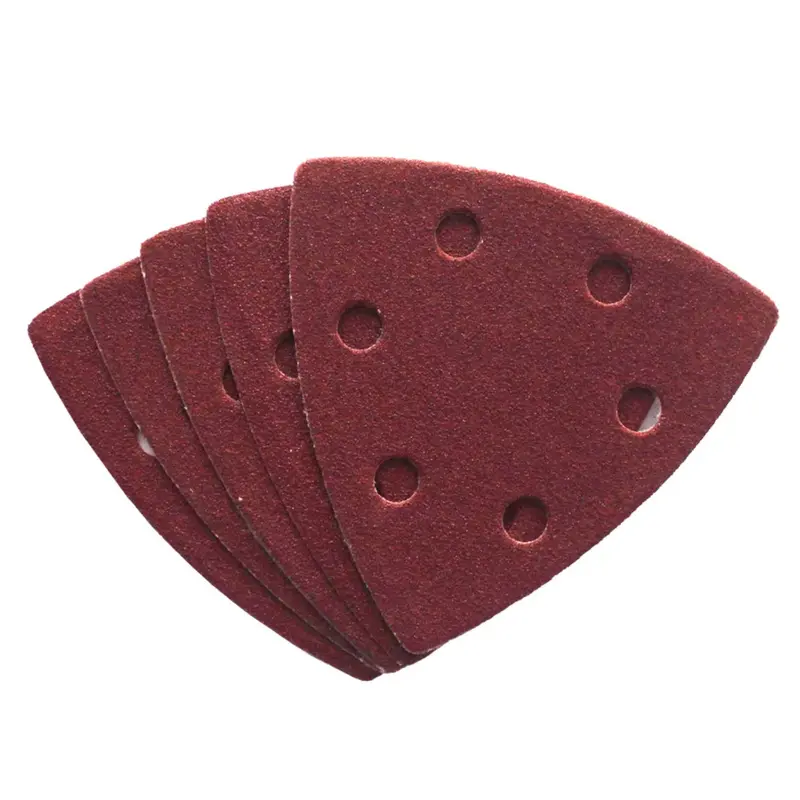 Dekton 5Pc Hook And Loop Detail Sanding Pads 93Mm X 93Mm - Coarse 60 Grit 1