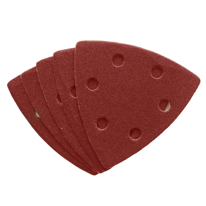 Dekton 5Pc Hook And Loop Detail Sanding Pads 93Mm X 93Mm - Extra Coarse 40 Grit 1