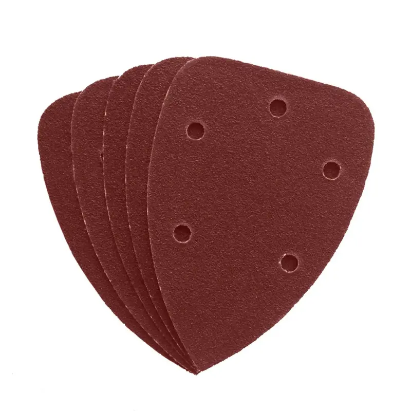 Dekton 5Pc Hook And Loop Detail Sanding Sheets 100Mm X 140Mm - Fine 120 Grit 1