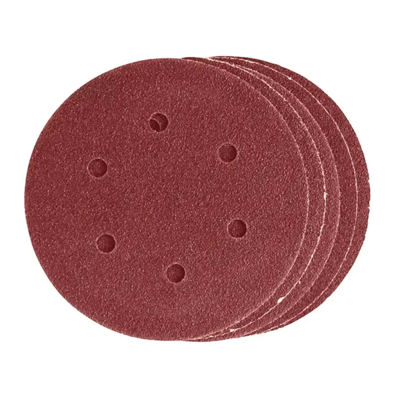 Dekton 5Pc Hook And Loop Orbital Sanding Discs 150Mm - Coarse 60 Grit 1