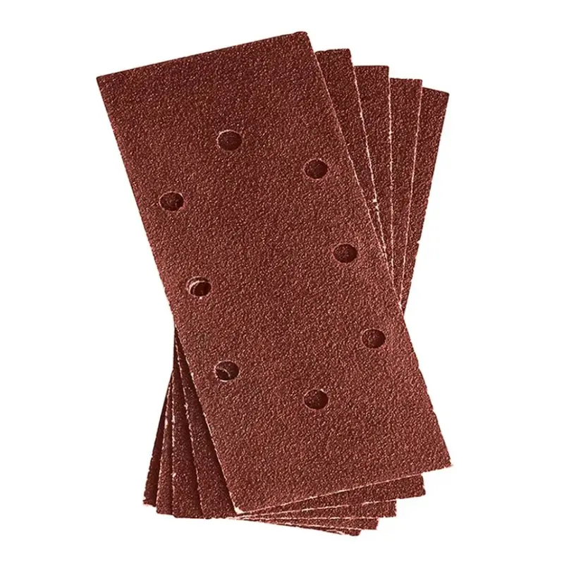 Dekton 5Pc Hook And Loop Sanding Sheets 93Mm X 230Mm - Medium 80 Grit 1