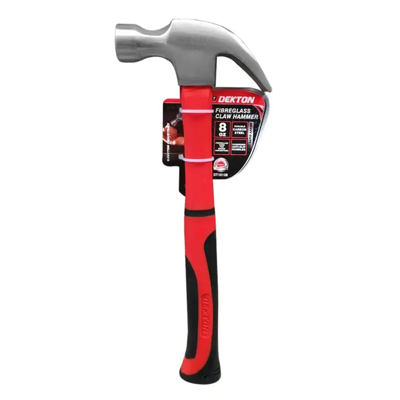 Dekton 8Oz Fibreglass Claw Hammer 2