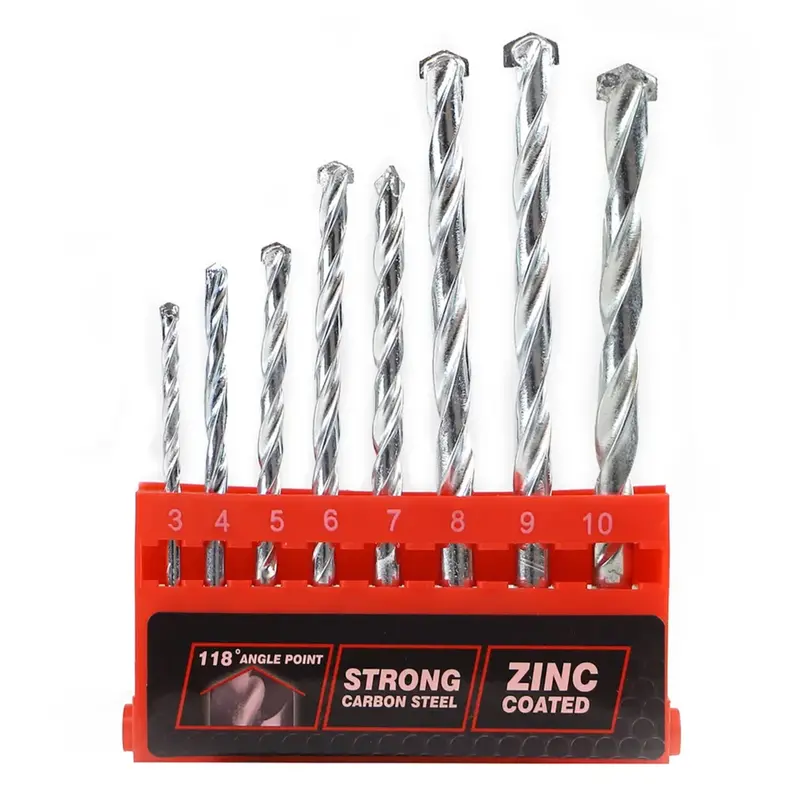Dekton 8Pc Masonry Drill Set 3-10Mm 1