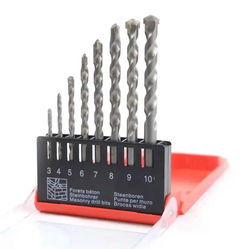 Dekton 8Pc Pro Masonry Drill Set 3-10Mm 1