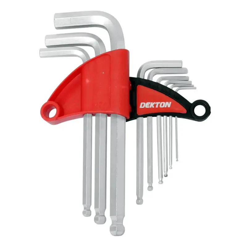Dekton 9Pc Ball End Short Hex Key Set 1