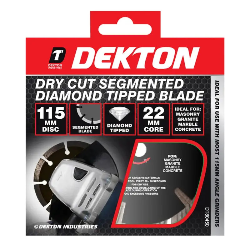 Dekton Dry Cut Segmented Diamond Tipped Blade 2