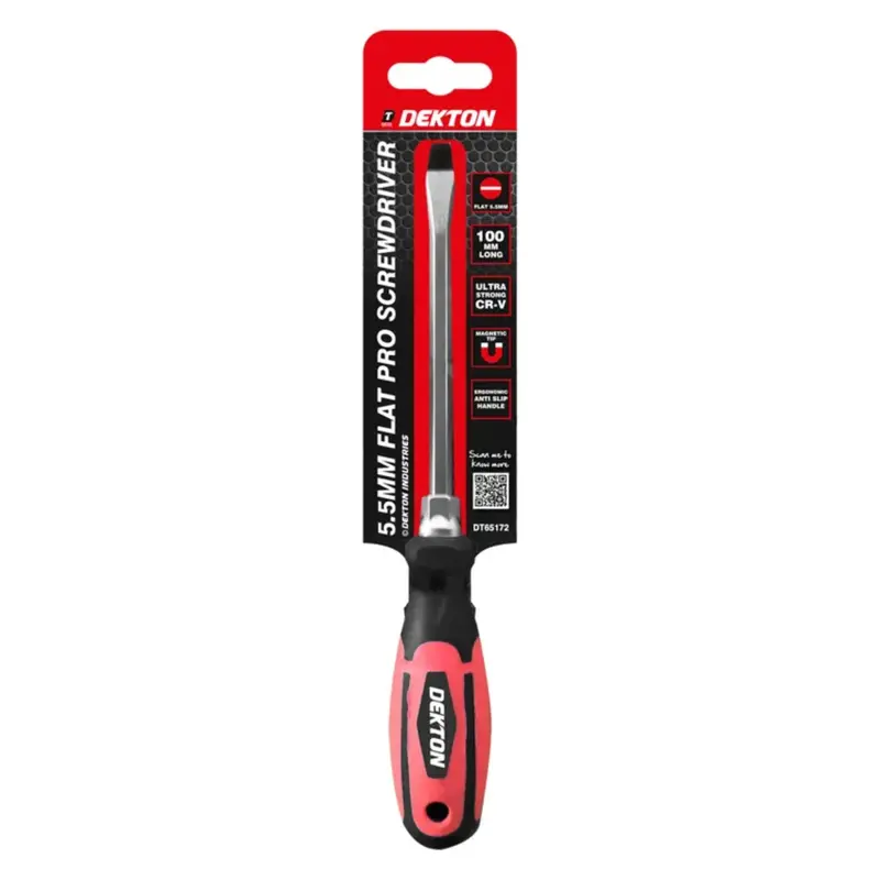 Dekton Flat 5.5Mm X 100Mm Pro Screwdriver 2