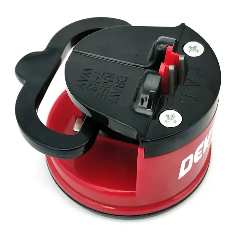 Dekton Knife Sharpener With Suction Cup Base 1