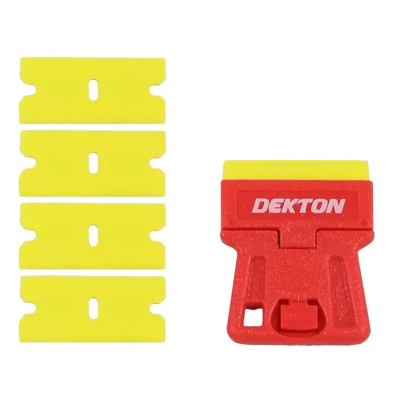 Dekton Mini Scraper With 5 Plastic Blades 1