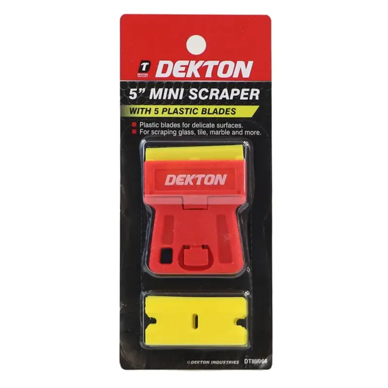 Dekton Mini Scraper With 5 Plastic Blades 2