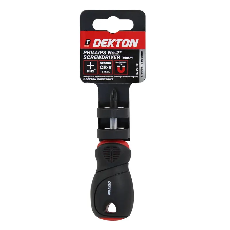 Dekton Phillips No.2 X 38Mm Screwdriver 2