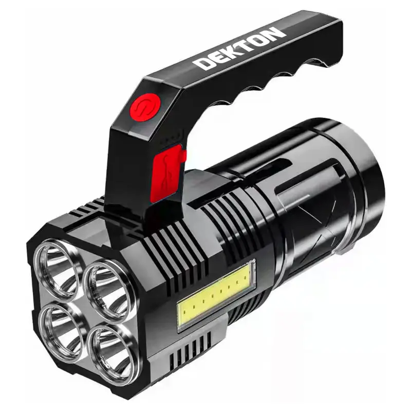 Dekton Rechargeable Multifunction Spot Light 4 Beam 2