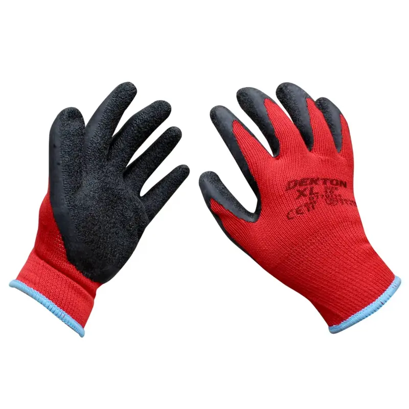 Dekton Size 10/Xl Heavy Duty Professional Grade Latex Coated Working Gloves 1