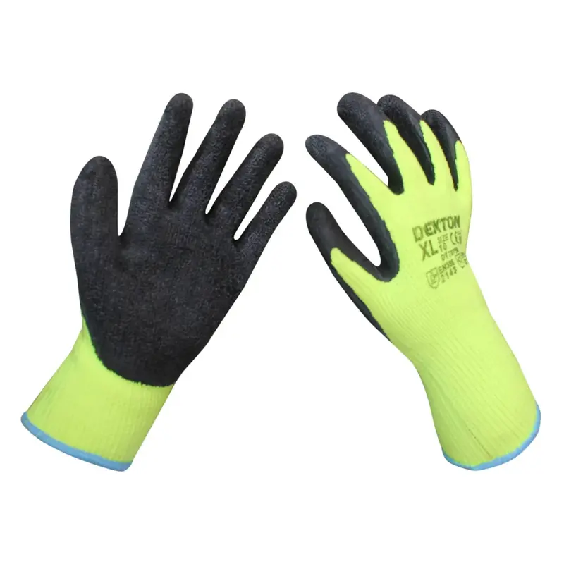 Dekton Size 10/Xl Insulated Winter Working Latex Coated Gloves 1