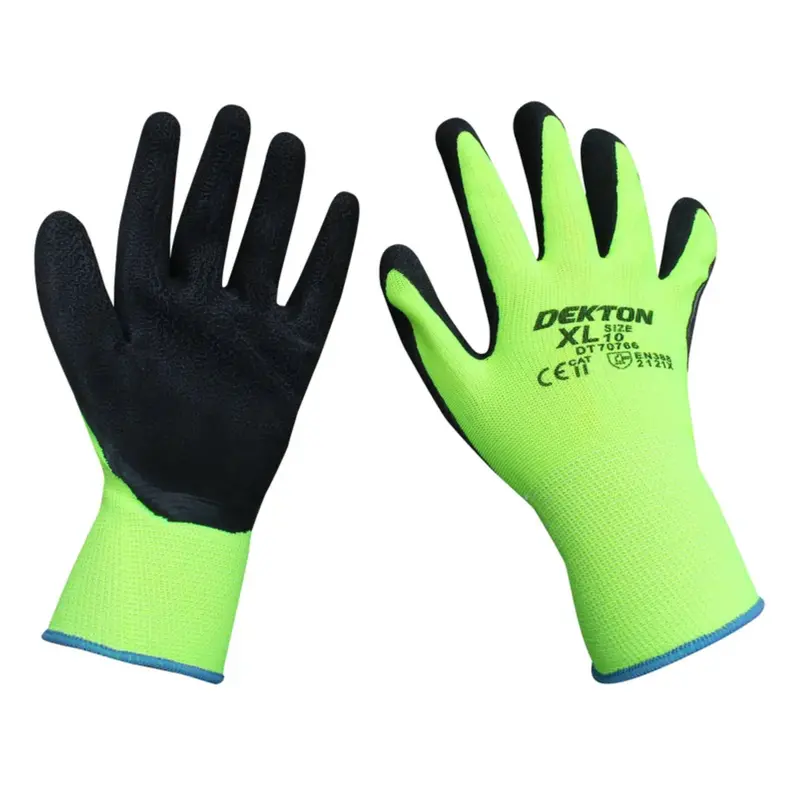 Dekton Size 10/Xl Premium Ultimate Comfort Latex Foam Working Gloves 1