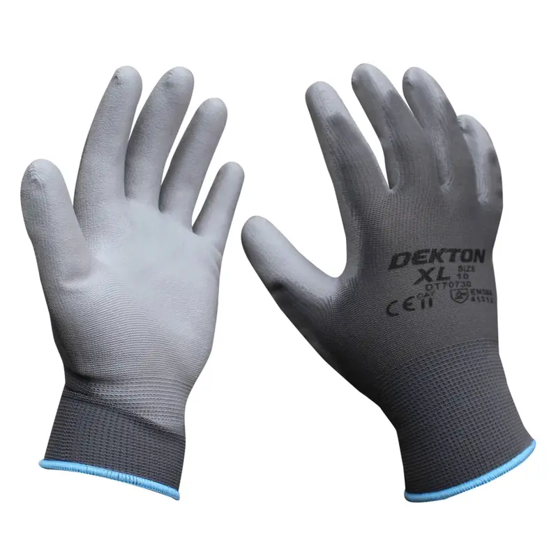 Dekton Size 10/Xl Snug Fit Pu Coated Working Gloves 1
