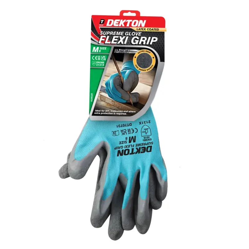Dekton Size 8/M Supreme Flexi Grip Working Glove 2
