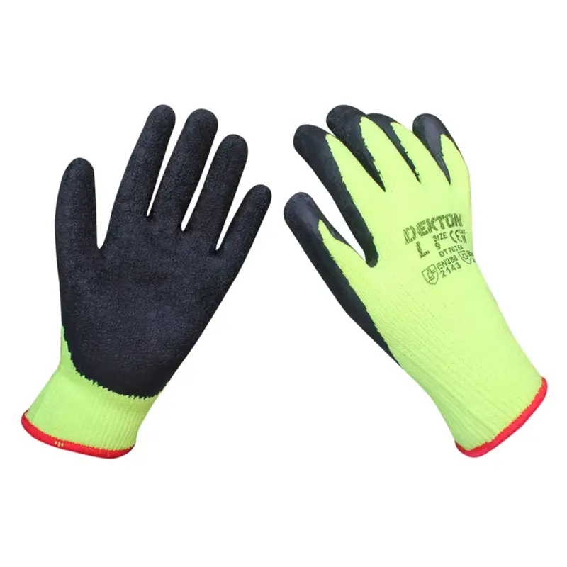Dekton Size 9/L Insulated Winter Working Latex Coated Gloves 1