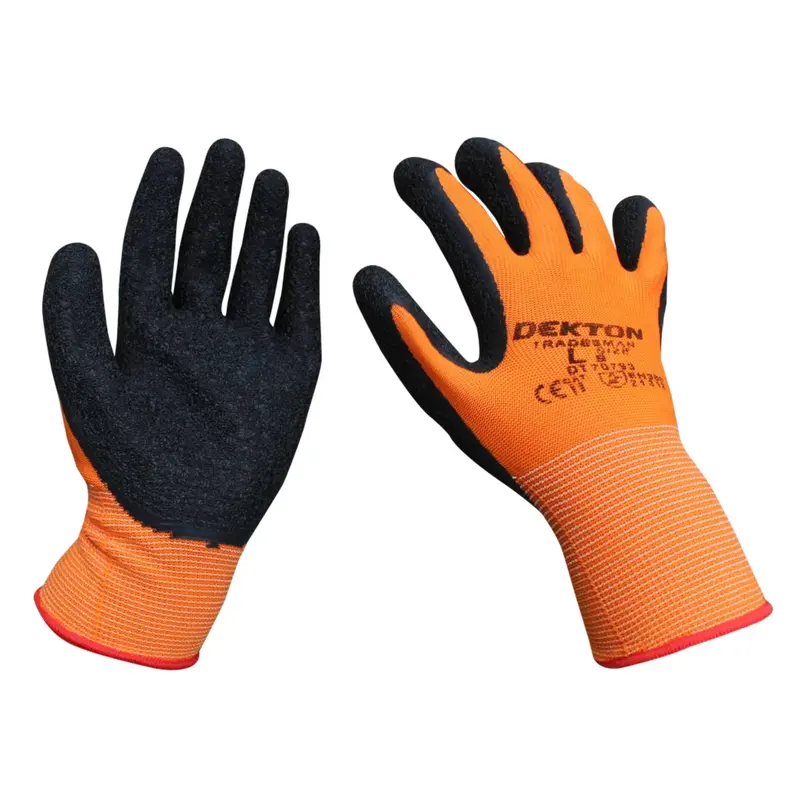 Dekton Size 9/L Tradesman Latex Coated Working Gloves 1