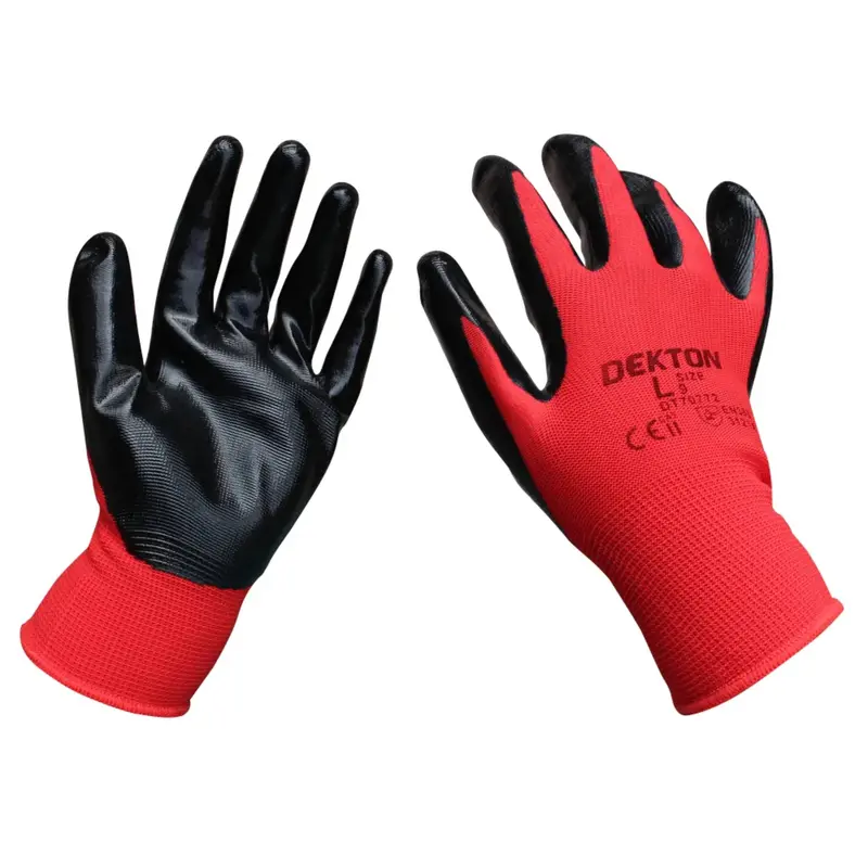 Dekton Size 9/L Ultra Grip Nitrile Coated Working Gloves 1