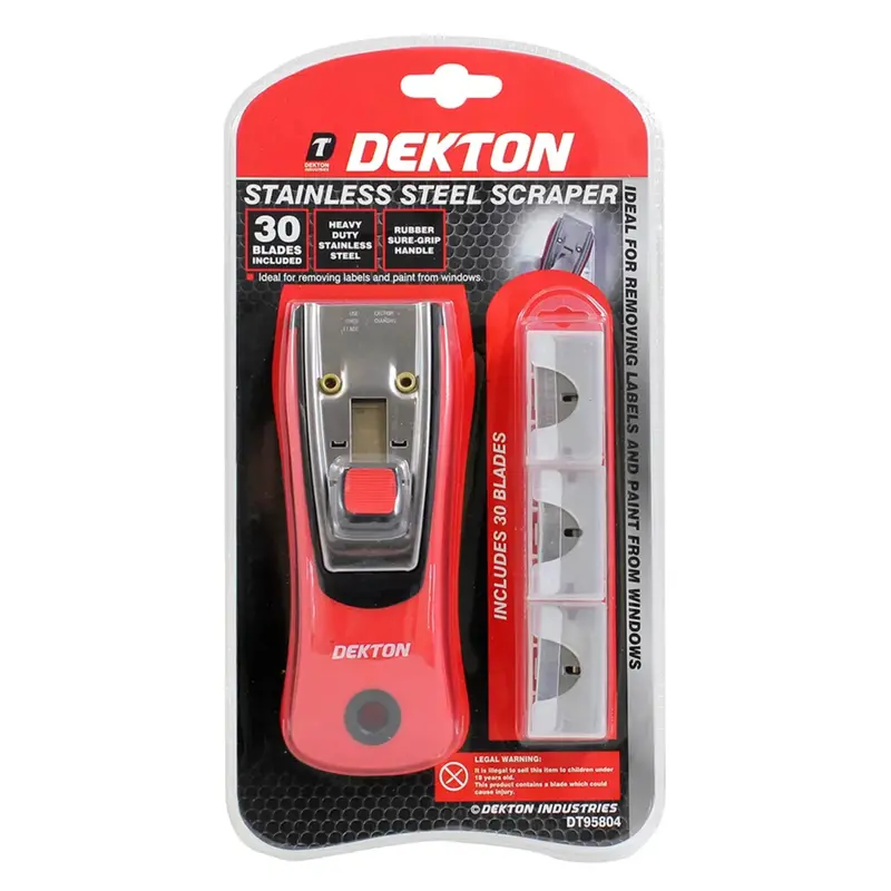 Dekton Stainless Steel Scraper 2