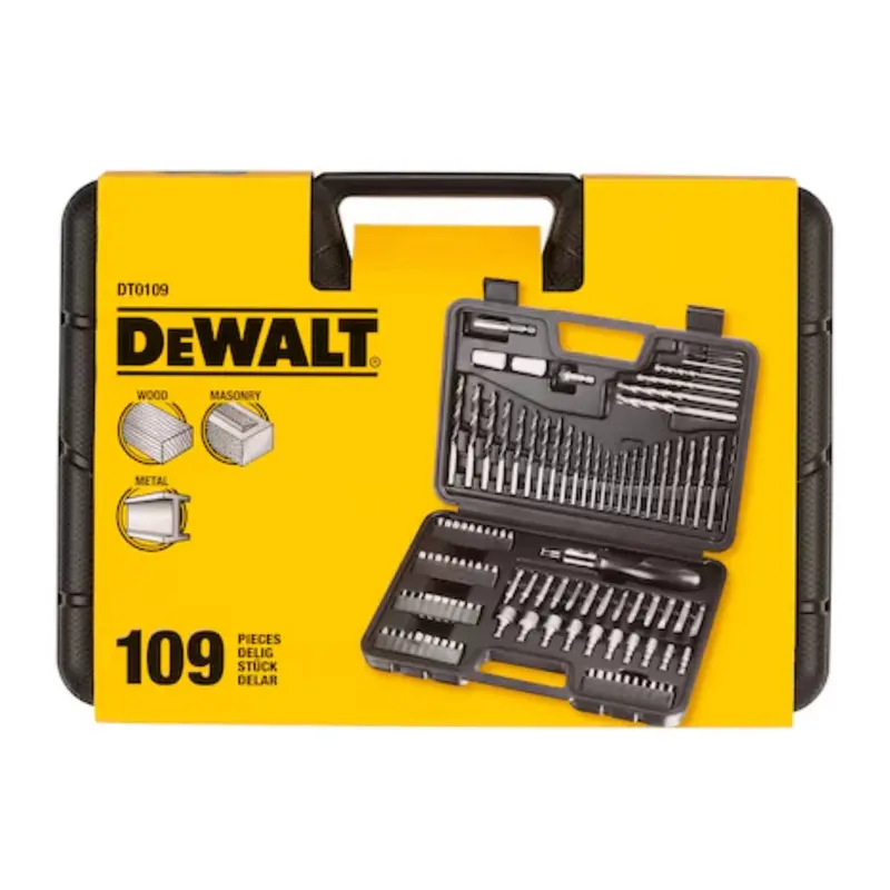 Dewalt 109 Piece Round Drill Bit Set 2