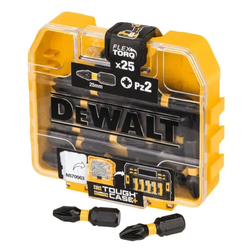 Dewalt 25Pc Extreme Flextorq Pz2 25Mm Set 1