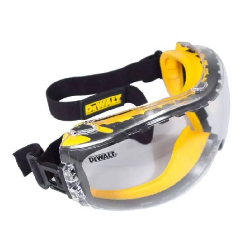 Dewalt Concealer Clear Lens Anti-Fog Safety Goggles 1
