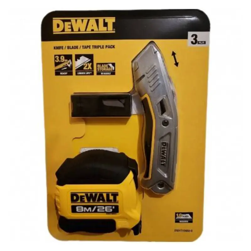 Dewalt Knife And Tape Measure Set 1